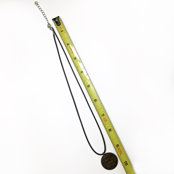 Antique 1919 Coin Necklace—George V—Great Britain Half Penny—18-inch necklace - Picture 4 of 4